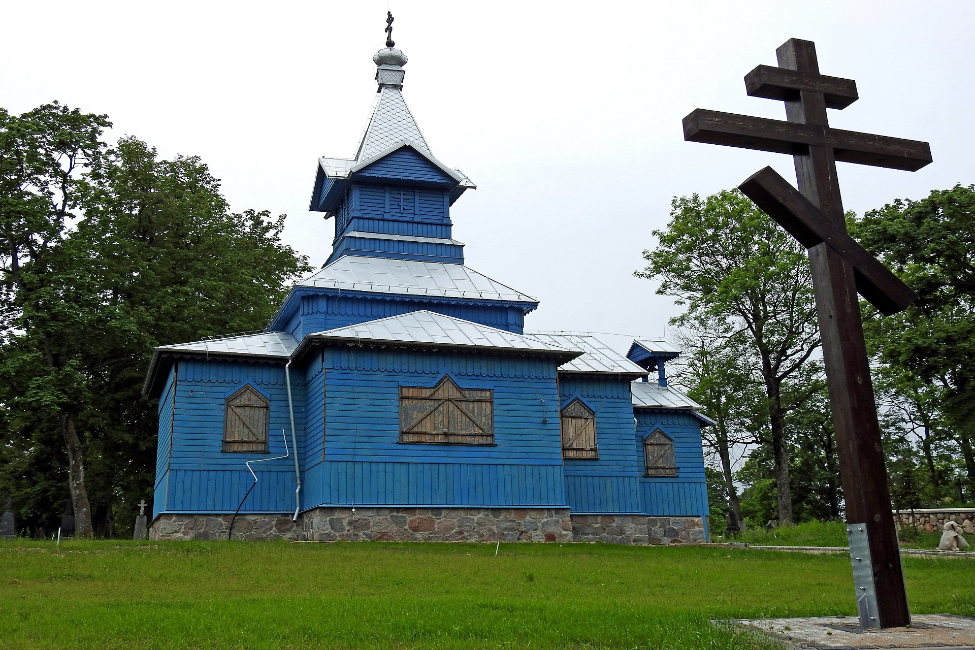 orthodox kerkje in Noordoost Polen
