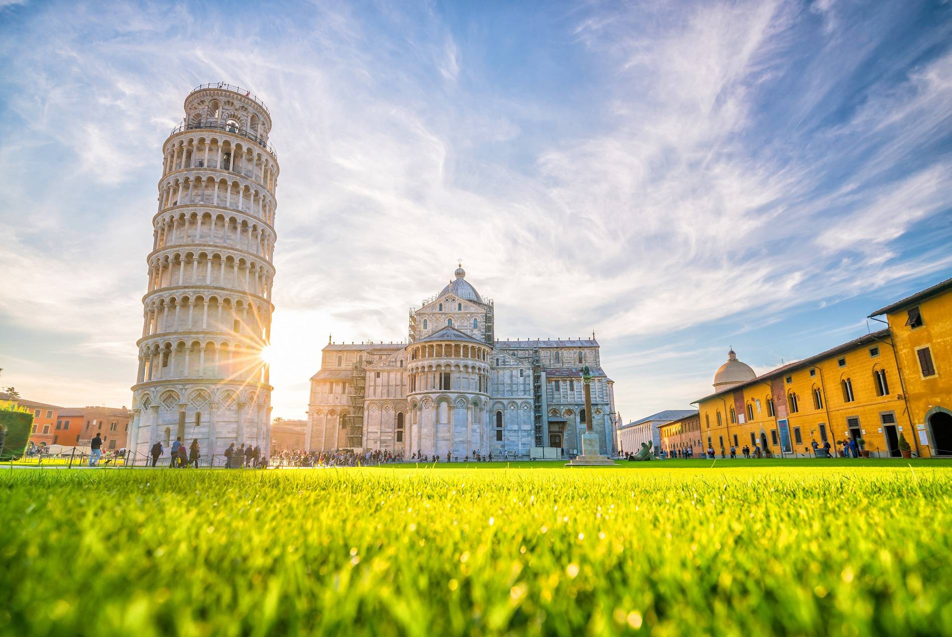 de scheve toren van Pisa