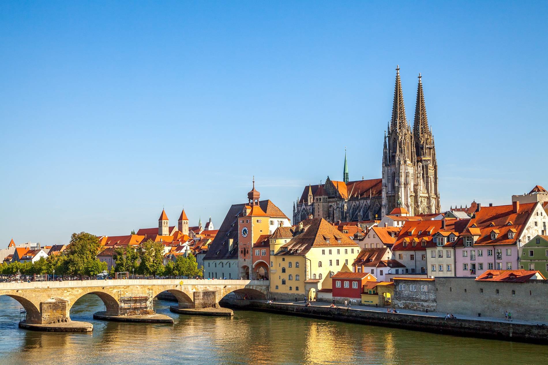 Regensburg, het eindpunt van de reis