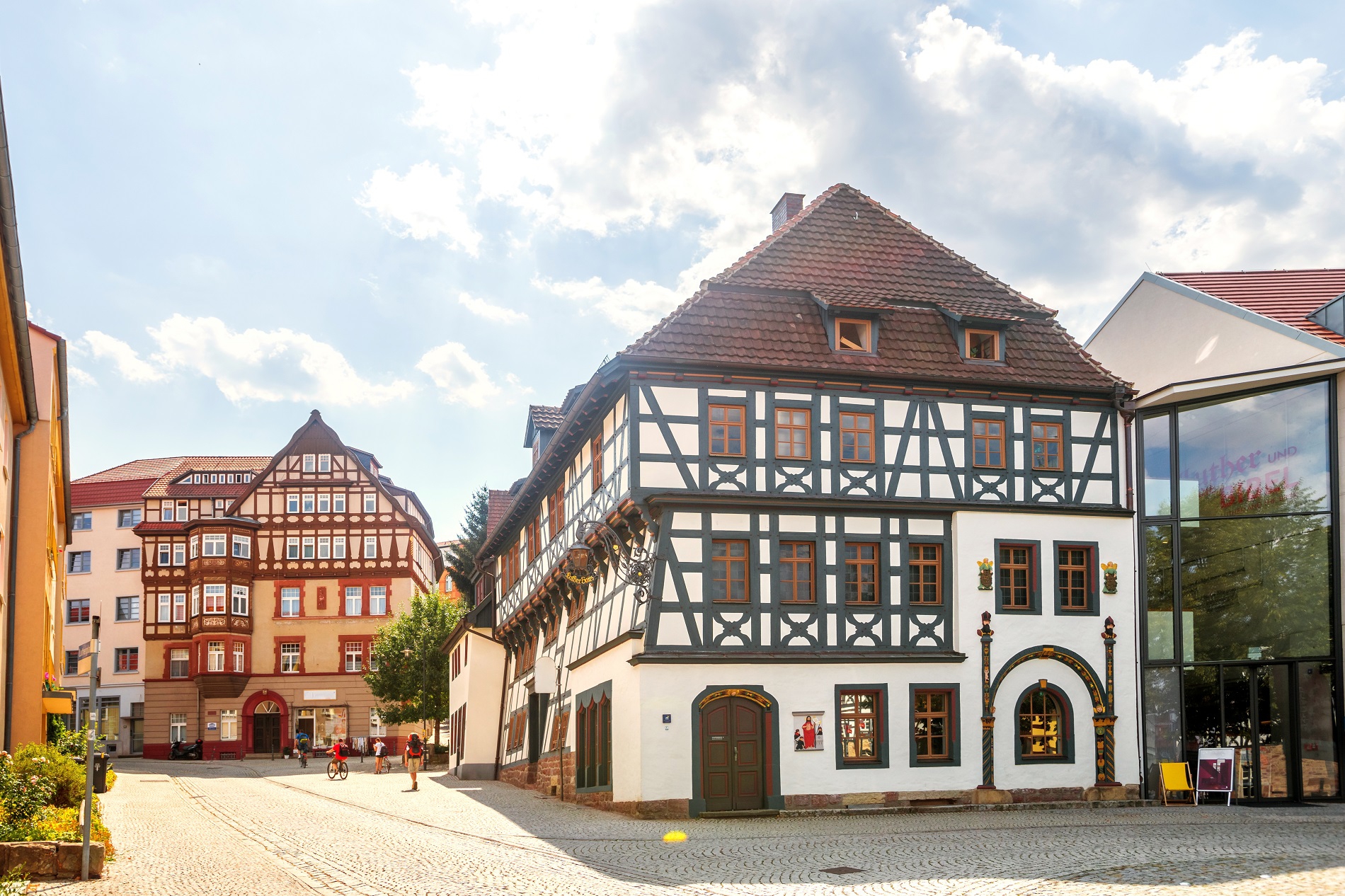 het Lutherhaus in Eisenach