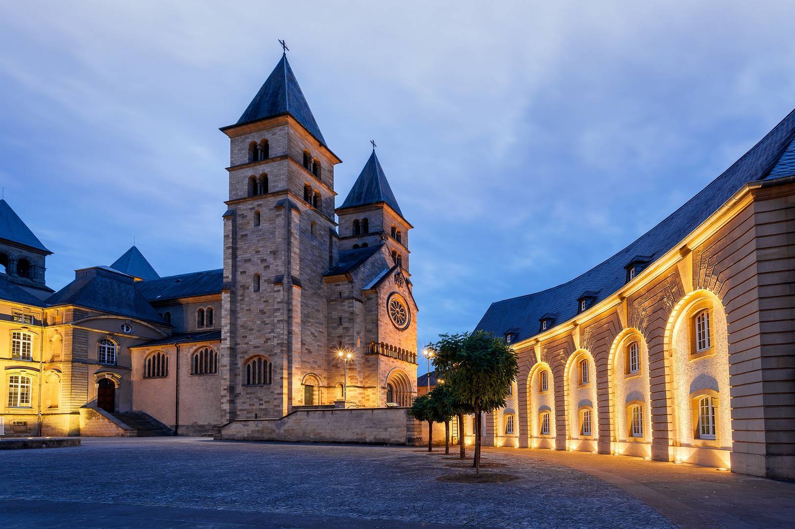de abdij van Echternach