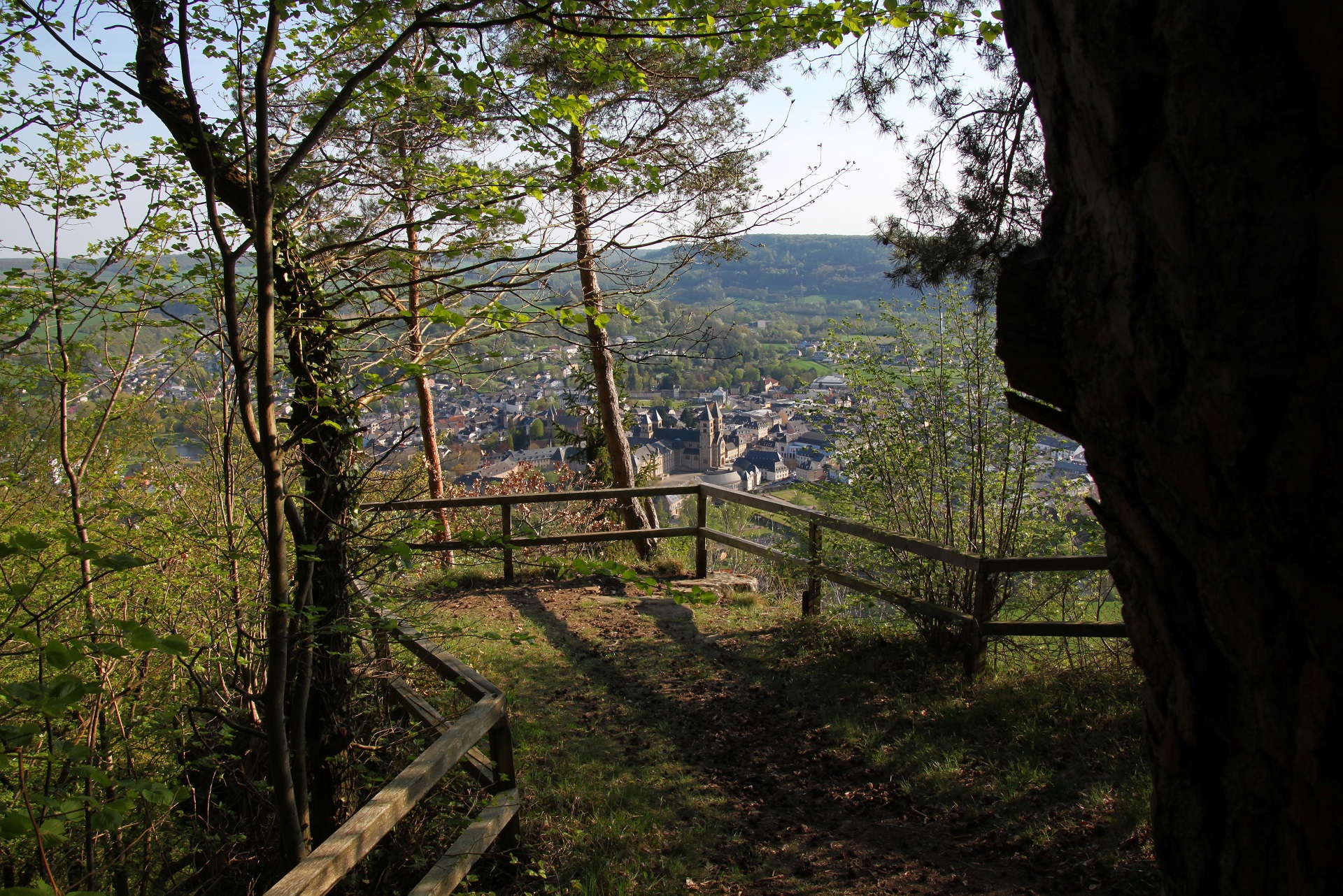 uitzicht over Echternach