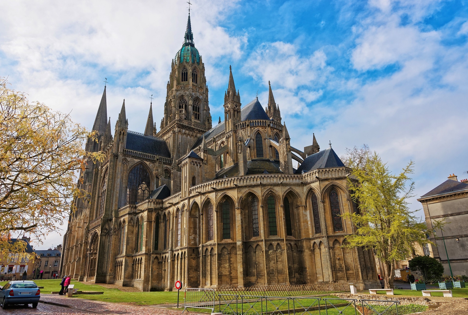 De prachtige kathedraal van Bayeux