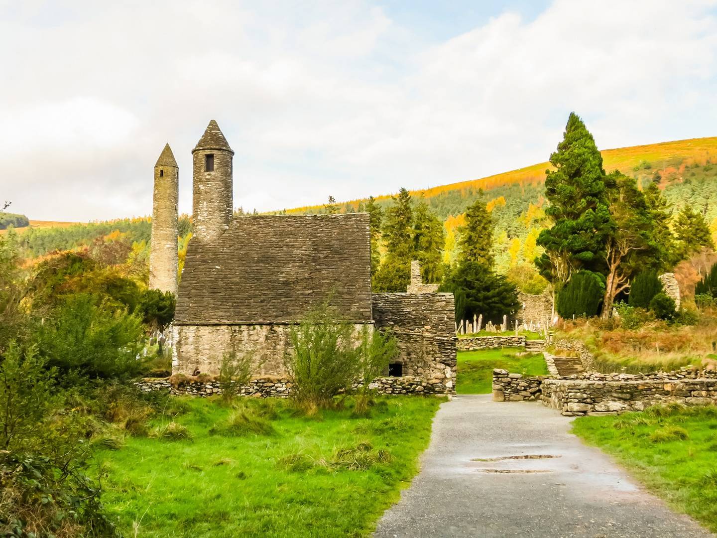 de vroegchristelijke kerken van Glendalough